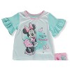 Disney Minnie Mouse Toddler Girl's 2-Piece Pajama Set - 2 of 3
