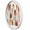 Creative Products Kitchen Spoon Still Life 20 x 20 Round White Framed Print - 2 of 4