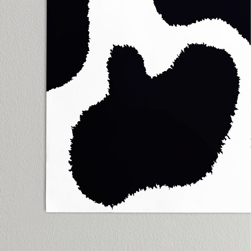 MariaMariaCreative Mooooo Black and White Poster - Society6, 3 of 4