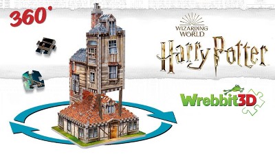 Harry Potter The Burrow Weasley Family Home 3D Puzzle 415 Pieces