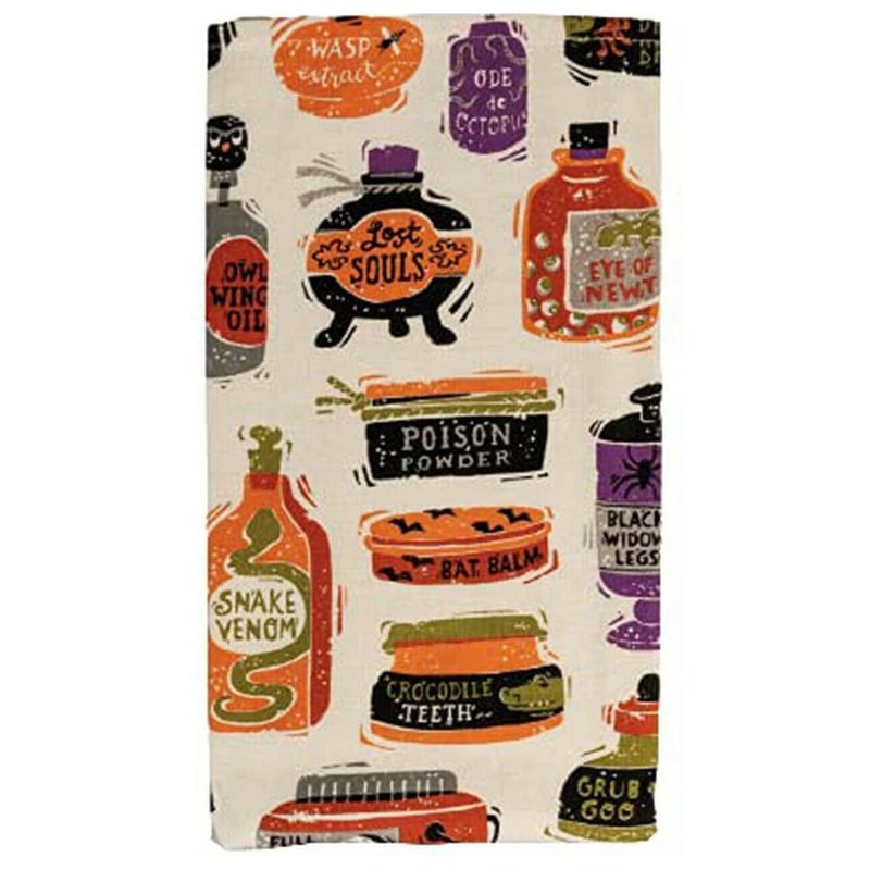 26.0 Inch Too Much Candy Brewing Up Fun Kitchen Halloween Kitchen Towel, 2 of 4
