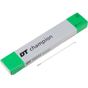 DT Swiss Champion 2.0 294mm Silver Spoke Bulk - 1 of 1