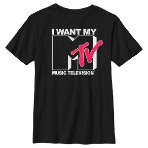 Boy's MTV I Want My Music Television T-Shirt - 1 of 4