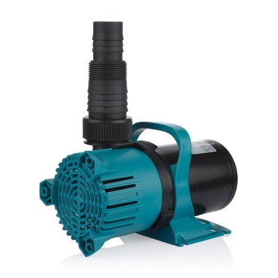 3000 GPH Teal Energy-Saving Outdoor Pump with Mesh Bag
