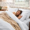 100% Organic Cotton Percale Duvet Cover and Sham Set by Bare Home - 3 of 4