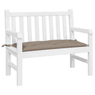 vidaXL Garden Bench Cushion Taupe 39.4"x19.7"x2.8" Oxford Fabric
