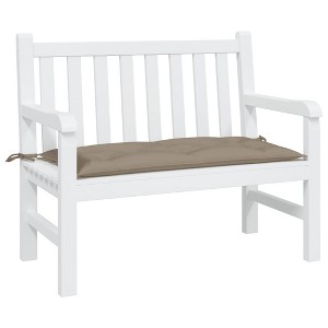vidaXL Garden Bench Cushion Taupe 39.4"x19.7"x2.8" Oxford Fabric - 1 of 4