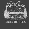 Women's Lost Gods Let's Sleep Under the Stars T-Shirt - 2 of 4