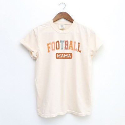 Simply Sage Market Varsity Football Mama Short Sleeve Garment Dyed Tee