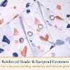 LunaLulinlk Weighted-Hem Fabric Bathroom Curtain - 3 of 4