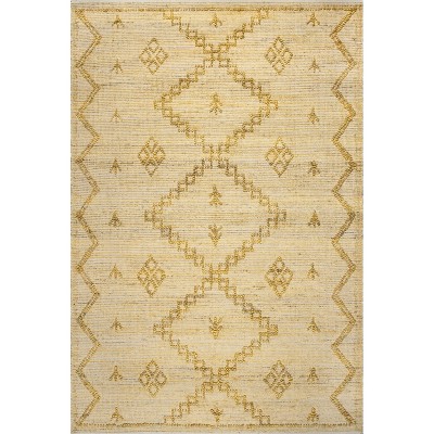 Nuloom Handmade Moroccan Julianne Jute Indoor Area Rug