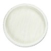 Decorative Round Wood Tray with Hobnail Edge - 3 of 4