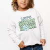 The Juniper Shop Let's Shamrock Toddler Graphic Sweatshirt - 2 of 2