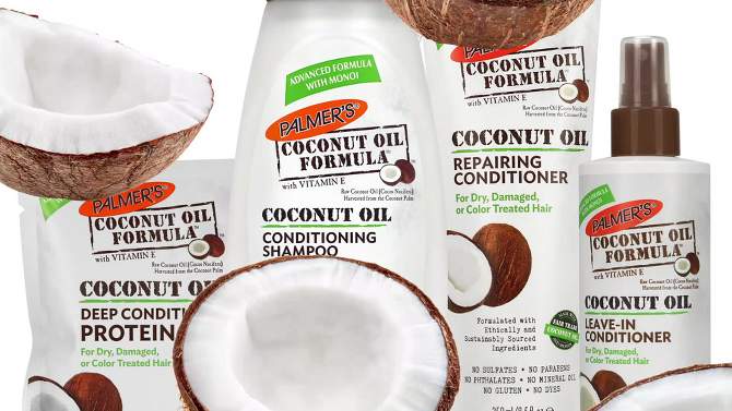 Palmer&#39;s Coconut Oil Formula Moisture Boost Hair + Spray Oil - 5.1 fl oz, 2 of 10, play video