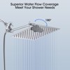 PAGED Rain Shower Head Wall Mounted Hand Held Shower Head with 5-Spray Patterns for Bathroom - 3 of 4