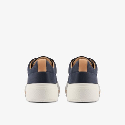 Женские кроссовки Clarks Womens Hollyhock Walk Navy Nubuck Sneakers 6.5 Medium — фото 6