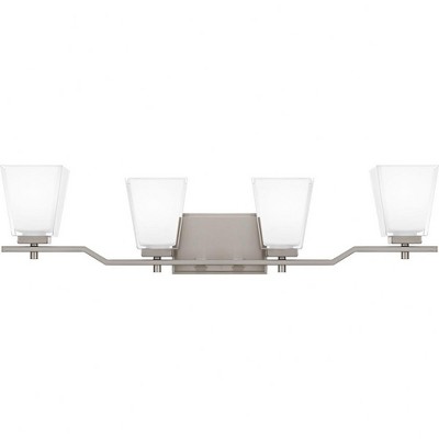 Quoizel Lighting - Myra - 4 Light Bath Vanity in Brushed Nickel