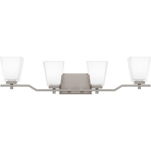 Quoizel Lighting - Myra - 4 Light Bath Vanity in Brushed Nickel - 1 of 4