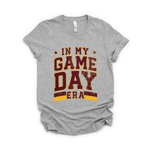 Simply Sage Market Women's In My Game Day Era - Maroon Short Sleeve Graphic Tee - 1 of 4