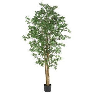 Nearly Natural 6-ft Japanese Maple Silk Tree - 1 of 3