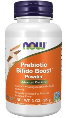 Prebiotic Bifido Boost Powder by Now Foods  -  3 oz Powder