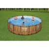 Bestway Power Steel Swim Vista Series II Above Ground Outdoor Swimming Pool - 3 of 4