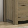 ORRD 51" Coffee Gray Dresser with 6 Drawers, Black Metal Handles, Anti-Tip Bracket, Modern Bedroom Storage - 2 of 4