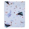 Disney Frozen Winter Cheer Lavender, Aqua, Green and White, Anna, Elsa, and Olaf 4 Piece Toddler Bed Set - 4 of 4