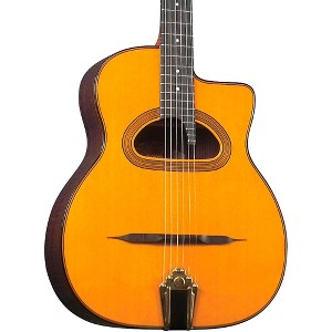 Gitane D-500 Grande Bouche Gypsy Jazz Acoustic Guitar Natural - 1 of 4