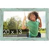 PosterPalooza | Shabby Chic Green Picture Frame - UV Acrylic, Backing Board, Hanging Hardware Included - 2 of 4