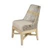 Royal Hampton Set of 2 Dining Chairs | Handcrafted Mango Wood | Cotton Rope Weaving | Beige Cushion - 2 of 4