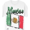 Team Gear Mexico 90’s World Soccer Cup Men’s Optic White Vintage Oversized Boxy Tee - 2 of 4