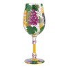 7.75 In Drink Happy Thoughts Wine Glass Wine Glasses - image 2 of 3