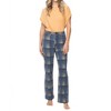 Women's Vintage Plaid Straight Leg Jeans - Judy Blue - 4 of 4