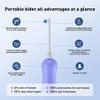 Whizmax Bidet Attachment for Toilet, Non-Electric Self-Cleaning Dual Nozzle (Feminine/Bidet Wash) Toilet Bidet, with Adjustable Pressure Control - 2 of 4