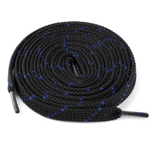 Elerevyo All Types of Casual Sneakers Double Color Twill Athletic Flat Shoelaces 3 Pairs - 1 of 4
