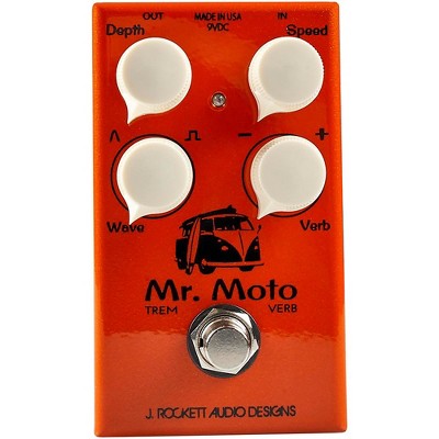 Rockett Pedals Mr. Moto Tremolo and Reverb Effects Pedal