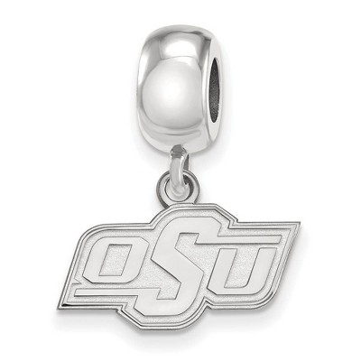 Black Bow Jewelry Sterling Silver Oklahoma State Cowboys NCAA Bead Charm