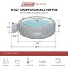 Coleman Sicily AirJet Large Round 5 to 7 Person Inflatable Hot Tub Portable Outdoor Spa with 180 AirJets and EnergySense Cover, Grey - 3 of 4