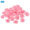 Unique Bargains Satin Fabric Decorative DIY Craft Embellishment Ribbon Roses 30 Pcs - 3 of 4