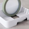 YouCopia StoraLid Container Lid Organizer: Kitchen Storage, Multi-Compartments, Freestanding, White - 4 of 4