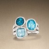 Ross-Simons 4.00 ct. t.w. Blue Topaz Ring in Sterling Silver - 4 of 4