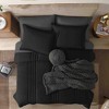 BAGOKIE 7 Pieces Bed in a Bag Comforter Set for All Season - 2 of 4