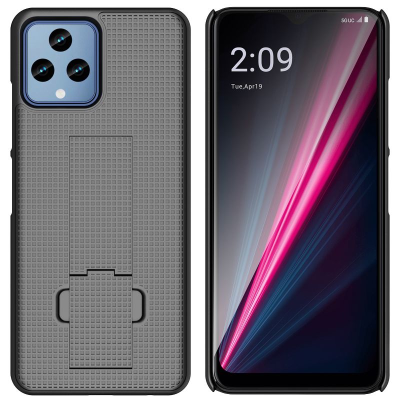 Nakedcellphone Case for T-Mobile REVVL 6X 5G (2023) / REVVL 6 5G (2022) (Slim Cover with Kickstand), 2 of 6