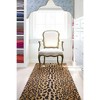 Annie Selke - Dash & Albert Leopard Hand Micro Hooked Wool Rug - 2 of 4