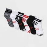 Hanes Originals Women's 6pk Ankle Socks - White/Black/Gray 5-9