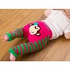 Pavilion Gift Company - Pink and Green Monkey - 12-24 Month Baby Leggings - Pants - 2 of 4