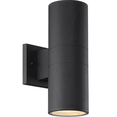 Craftmade Lighting Pillar 1 - Light Wall Light in  Textured Black