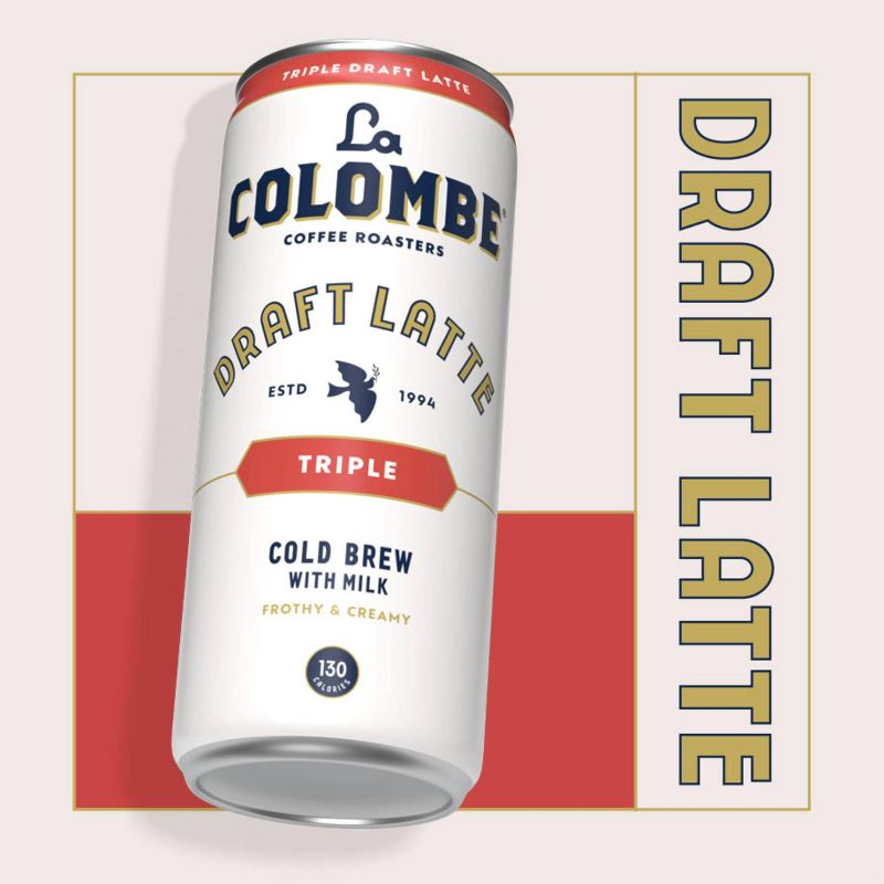 La Colombe Triple Draft Latte - 4pk/9 fl oz Cans, 2 of 10