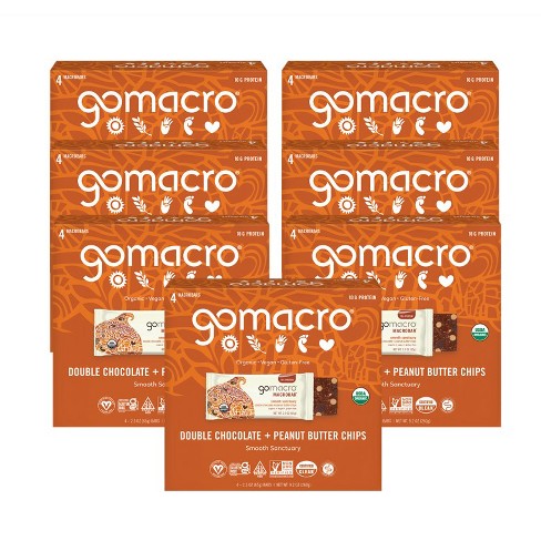 GoMacro Salted Caramel + Chocolate Chips Mini Vegan Bar